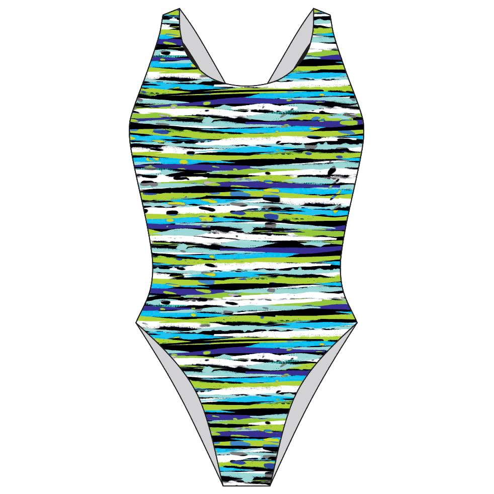 SWIM BLUE STRIPES