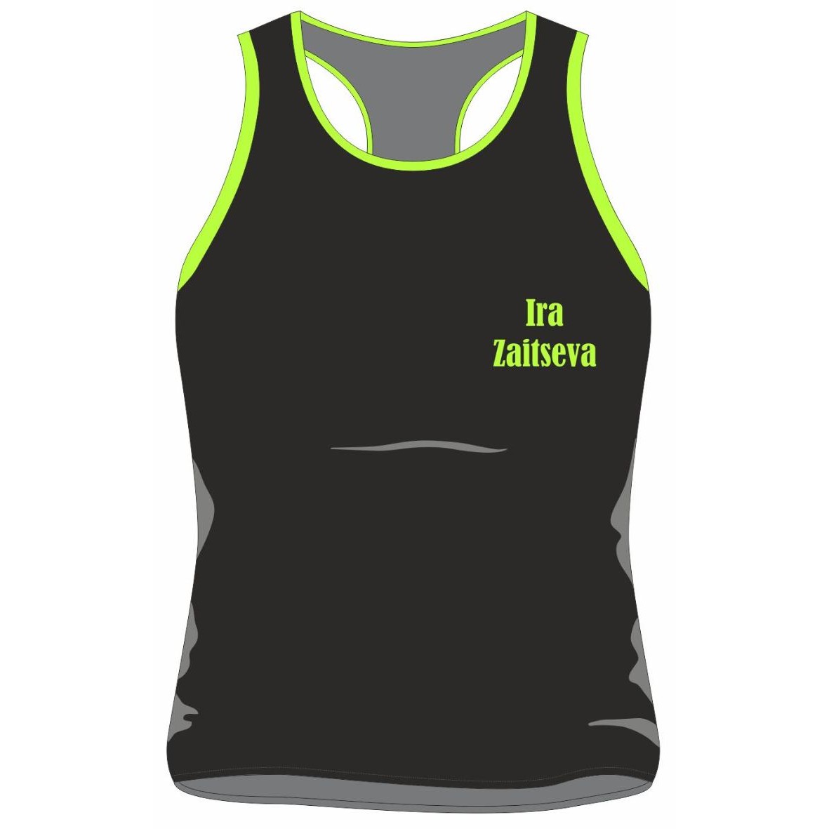 TANK TOP BLACK&GREEN