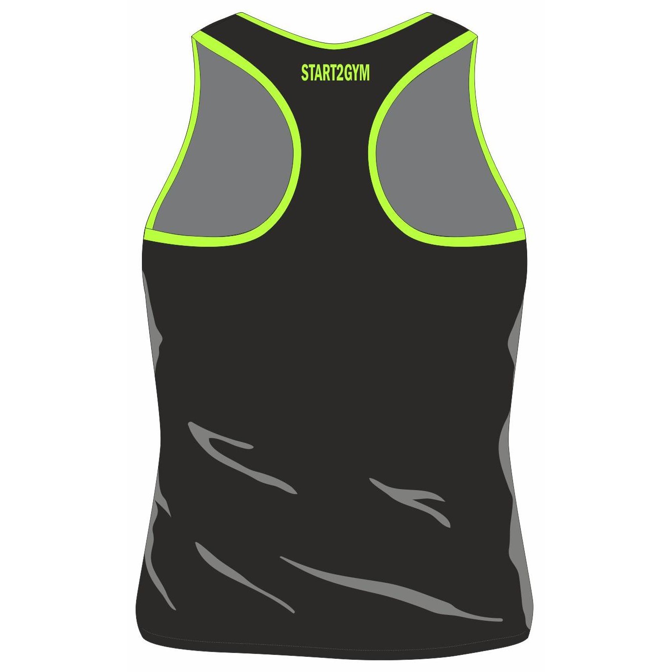 TANK TOP BLACK&GREEN — фото 2