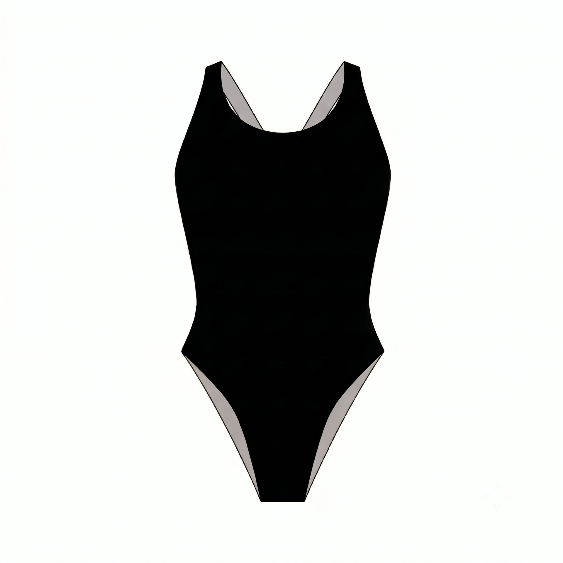 Купальник для синхронного плавания ЧЕРНЫЙ — START2SWIM