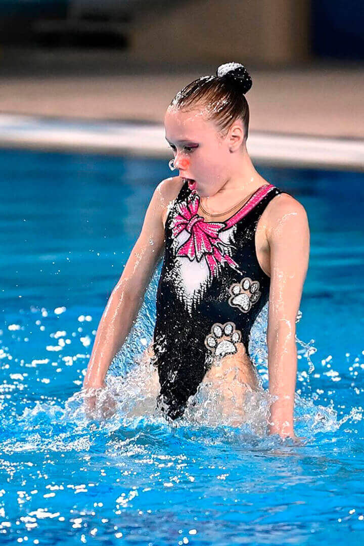 Купальник для синхронного плавания START2SWIM - Королев Кошка1