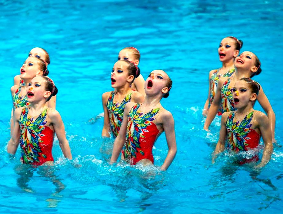 Купальники для синхронного плавания START2SWIM - СШОР ТРУД Сальса в воде